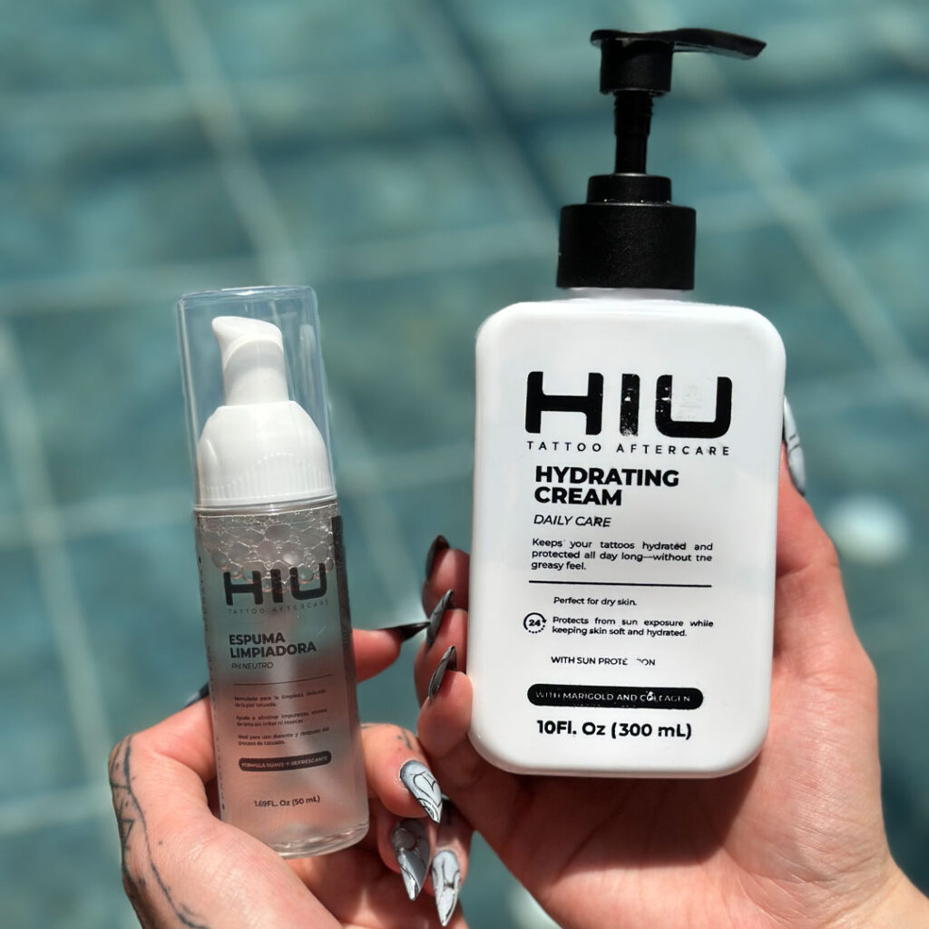 Kit 2 Productos Cuidado Tatuajes Cremas Jabones